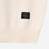 Number Patch Round Knit