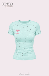 スターライト ドット ラウンド ショートスリーブ Tシャツ