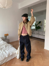 PINTUCK RAW JEANS (2C)