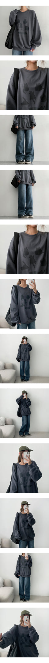 【3段丈】【S～2XL】バロディウォッシングワイドデニムパンツ（5色）