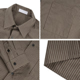 Ekan Crop Striped Shirt