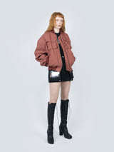 Ripstop Bomber Jacket (Red)