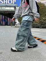 Reflector Strap Cargo Denim PT - 1C