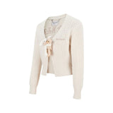 13DE MARZO Doozoo Cuddle Button Cardigan Beige