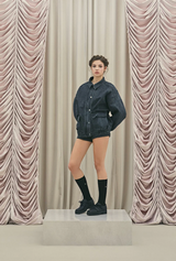 Balloon baggy jacket