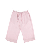 TULIP STRIPE CAPRI PANTS (PINK)