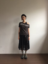 ボーントゥービーオフショルダーTシャツ (2color)