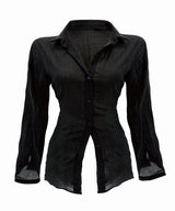 Vella over long shirt