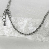 ss-HYPER MICRO bullet necklace_silver