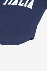 Italia applique raglan tee