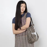 Twister Star Tote Bag - Leopard