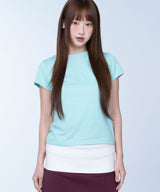 Basic slim top - MINT