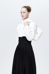 [Leather 100%] メラニー_OFF WHITE