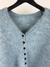 BOKASHI MIX KNITTING CARDIGAN