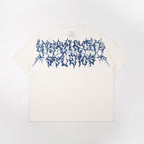 HIERARCHY STUDIOS Chroma - White Hysteria Wide Oversized T-Shirt