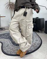 Hetin Utility Pocket Cargo Pants