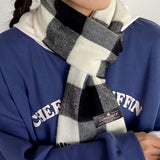 Choco Chip Checkerboard Check Pattern Surgical Scarf muffler Winter Unisex Gift 1 color