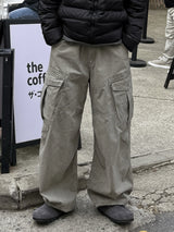 Mata stone washing cargo pants