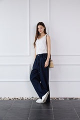 STARRY DOT WIDE PANTS