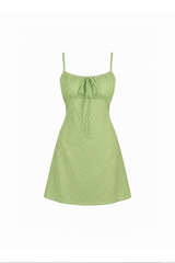 COQUETTE FLORAL RUCHED CAMI DRESS (3COLORS!)