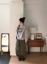 DN Side String Balloon Cargo Pants (2color)