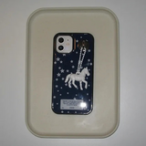 スター ネイビー エポキシバンパー スマホケース (case only)