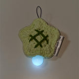 (made) melon bread star light bulb keyring