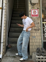 アウトオブオフィスクロップTシャツ