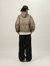 EA Nylon Hood Two-way Windbreaker Jacket