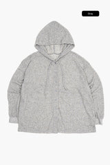Bettie sheer button up hoodie