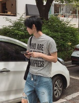 インプリスラブレタリング半袖Tシャツ