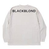 BBD ヒデンスローガンピグメントロングTシャツ（サンド）