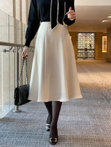 Becca Brushed Span Flare Skirt