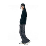 ESSENTIAL LONG BASIC TEE [BLACK]