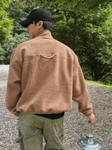 ASCLO カラフルフリースハーフジップアップ T (7color)