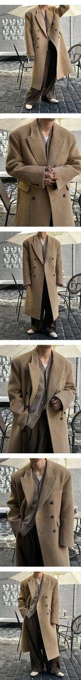 [F/W] Max double wool long coat(3color)