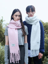 Cloud muffler (milk pink)