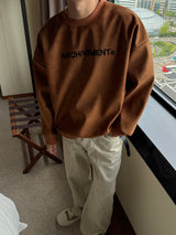ASCLO R Suede Sweat Shirt (3color)