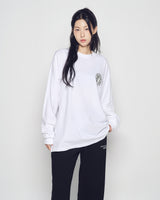 25FW ウォーキングACベア長袖Tシャツ ホワイト