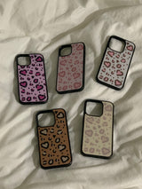 heart leopard (gray) case 