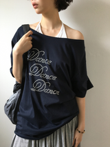 トッシュ オフショルダー Tシャツ(3color)