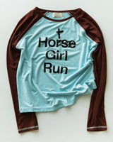 HORSE GIRL RUN LONG SLEEVE