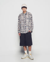 26SS チェック ペイント シャツ