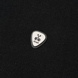 PICK WAPPEN DAMAGE SUMMER KNIT - BLACK