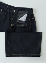 Non-Fade Stitch Wide Denim Pants (2color)