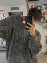 ASCLO リンクエンボシングニット(3color)