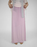 MAUVE STRING LONG SKIRT