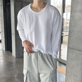 [Premium] LMN of U-neck Long-sleeved T-shirt (2 colors)
