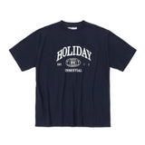 ホリデーエッセンシャルハーフTシャツ_Navy