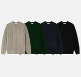  Belerice Henry Neck Cable Overfit Knit